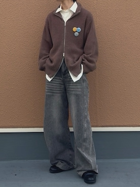 konbuさん(メンズ・165cm)の冬コーディネート