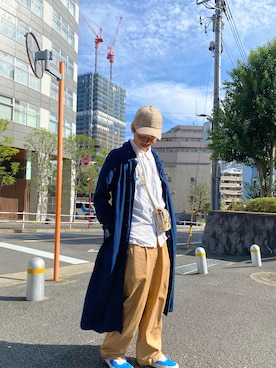 「Dr. Martens（ドクターマーチン）のアイテム（バッグ）」を使った、yohiiirさん（メンズ・170cm）の春コーディネート