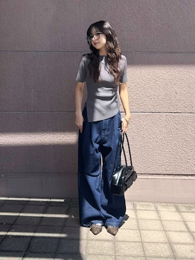 「ニットコーデ」｜kotoriさん（レディース・160cm）の秋コーディネート