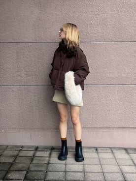 「韓国コーデ」｜「アイテム（その他アウター）」を使った、kotori33さん（レディース・160cm）の秋コーディネート
