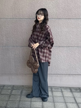 kotoriさん（骨格ナチュラル・レディース・160cm）の秋コーディネート
