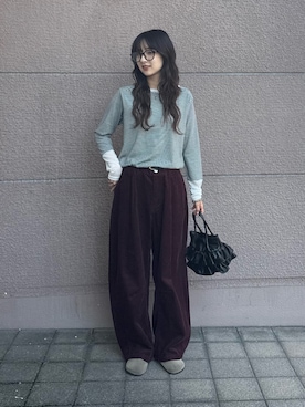 kotoriさん（骨格ナチュラル・レディース・160cm）の秋コーディネート