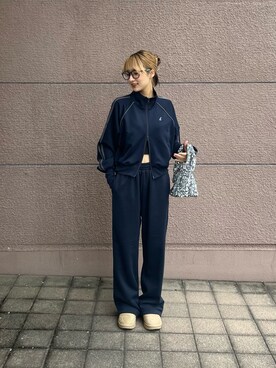 「韓国コーデ」｜「アイテム（ブルゾン）」を使った、kotori33さん（レディース・160cm）の秋コーディネート