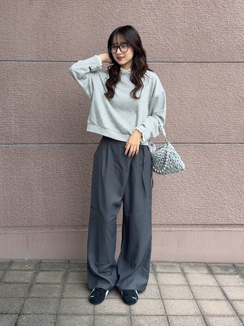 セール】フリルドッキングスウェット（スウェット）｜ITEMS