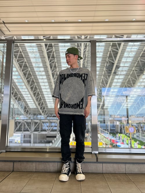 DankeSchon CHEMICAL S/S TEE PALINDORMES グレー Tシャツ DankeSchon/ダンケシェーン/CHEMICAL S/S TEE PALINDORMES