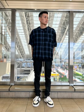 「DANKE SCHON（ダンケシェーン）のアイテム（パンツ）」を使った、tokuさん（メンズ・165cm）の夏コーディネート