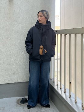 「アイテム（その他アウター）」を使った、kasumiさん（レディース・166cm）の秋コーディネート
