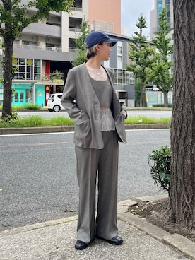 kasumiさん（レディース・166cm）の夏コーディネート