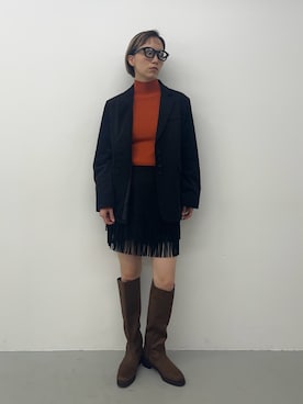 「SENSE OF PLACE by URBAN RESEARCH（センスオブプレイスバイアーバンリサーチ）のアイテム」を使った、kasumiさん（レディース・166cm）の秋コーディネート