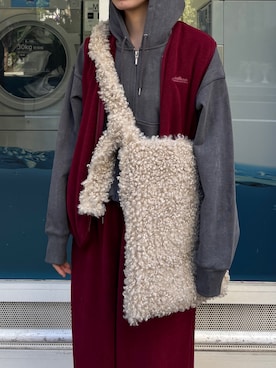 「アイテム（パーカー）」を使った、kasumiさん（レディース・166cm）の秋コーディネート