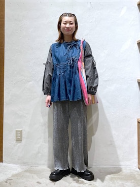 「アイテム（その他シューズ）」を使った、ごとちんさん（レディース・162cm・20代）の春コーディネート