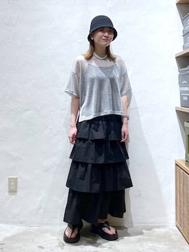 「アイテム（その他トップス）」を使った、ごとちんさん（レディース・162cm・20代）の春コーディネート