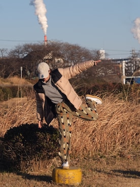 POLO RALPH LAURENのダウンジャケット/コート（ベージュ系）を