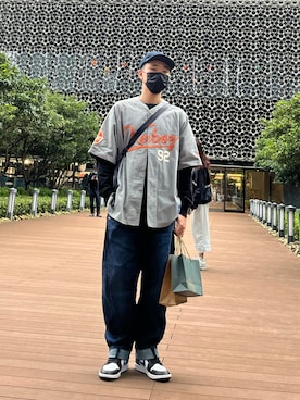 「Levi’s ENGINEERED JEANS（リーバイスエンジニアジーンズ）のアイテム」を使った、Leviさん（メンズ・174cm）の秋コーディネート