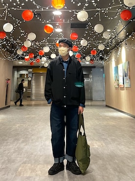 Leviさん（メンズ・174cm）の冬コーディネート