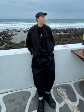 「Levi’s ENGINEERED JEANS（リーバイスエンジニアジーンズ）のアイテム」を使った、Leviさん（メンズ・174cm）の春コーディネート
