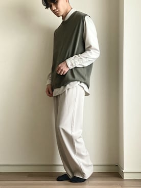 「SENSE OF PLACE by URBAN RESEAR」｜「アイテム（その他）」を使った、NNさん（メンズ・169cm）の春コーディネート