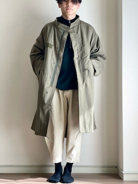 「コーデュロイパンツ」｜NNさん（メンズ・169cm）の冬コーディネート