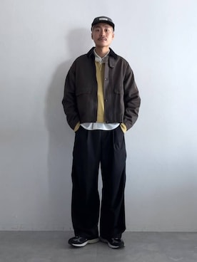 ゆたろさん(メンズ・180cm)の冬コーディネート