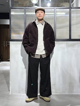 「RAGEBLUE」｜「アイテム（ジャケット/アウター）」を使った、ゆたろさん（メンズ・180cm）の冬コーディネート