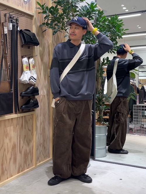 RAGEBLUEららぽーとTOKYO BAY店ゆたろさんのカーゴパンツを使った