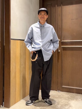 「アイテム（シャツ/ブラウス）」を使った、ゆたろさん（メンズ・180cm）の夏コーディネート