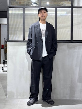 「RAGEBLUE（レイジブルー）のアイテム（ジャケット/アウター）」を使った、ゆたろさん（メンズ・180cm）の秋コーディネート