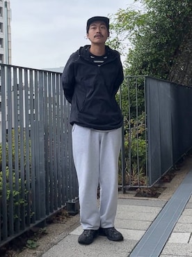 「アイテム（ナイロンジャケット）」を使った、ゆたろさん（メンズ・180cm）の秋コーディネート