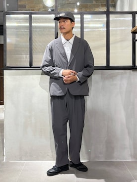 「アイテム（ポロシャツ）」を使った、ゆたろさん（メンズ・180cm）の秋コーディネート