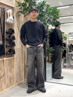 「アイテム（スウェット）」を使った、ゆたろさん（メンズ・179cm・20代）の秋コーディネート