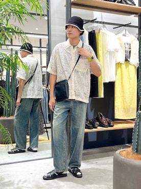 ゆたろさん（メンズ・179cm）の夏コーディネート