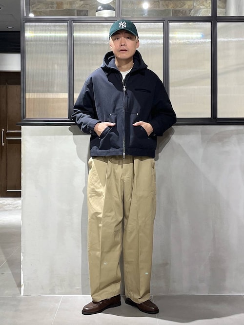 セール】Vintage Short Zip Parker/ヴィンテージ加工ショートジップ