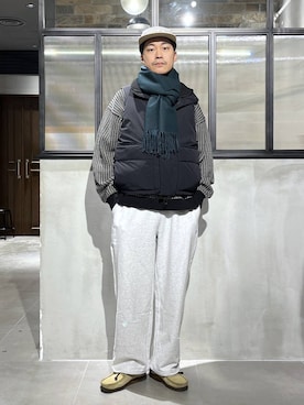 「RAGEBLUE」｜「アイテム（ジャケット/アウター）」を使った、ゆたろさん（メンズ・180cm）の冬コーディネート