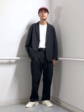 「アイテム（キャップ）」を使った、ゆたろさん（メンズ・180cm）の夏コーディネート