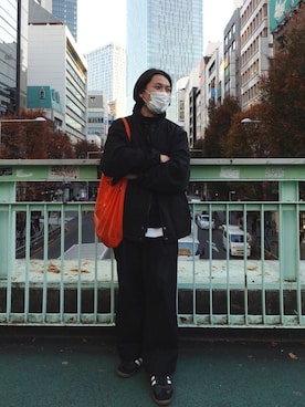 「Steven Alan（スティーブンアラン）のアイテム（ブルゾン）」を使った、shuikeda30さん（メンズ・162cm）の秋コーディネート