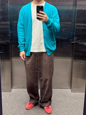 「YOKE（ヨーク）のアイテム」を使った、orsh1ngさん（メンズ・174cm）の夏コーディネート