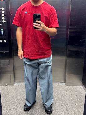 「HERMES（エルメス）のアイテム」を使った、orsh1ngさん（メンズ・174cm）の夏コーディネート