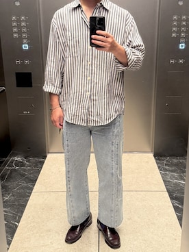 「Yves Saint Laurent（イヴサンローラン）のアイテム」を使った、orsh1ngさん（メンズ・174cm）の夏コーディネート