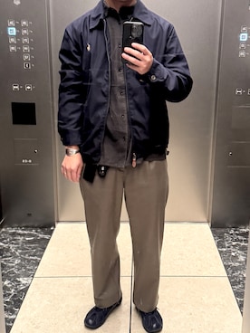 「アイテム（その他トップス）」を使った、orsh1ngさん（メンズ・174cm）の秋コーディネート