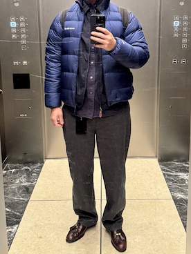 「アイテム（その他トップス）」を使った、orsh1ngさん（メンズ・174cm）の冬コーディネート