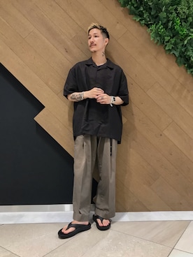 「URBAN RESEARCH（アーバンリサーチ）のアイテム（腕時計）」を使った、ryoryo1204さん（メンズ・165cm）の夏コーディネート