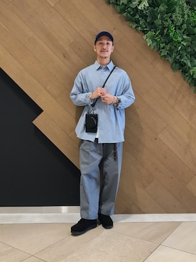 「URBAN RESEARCH（アーバンリサーチ）のアイテム（チノパンツ）」を使った、ryoryo1204さん（メンズ・165cm）の春コーディネート