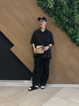「Uiscel（ユイセル）のアイテム」を使った、ryoryo1204さん（メンズ・165cm）の春コーディネート