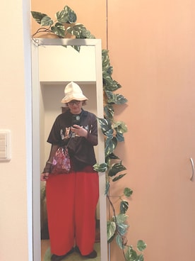 「goslowcaravan」｜えちご屋さん（レディース・168cm）の夏コーディネート