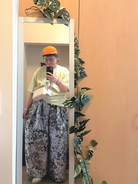 「Aphlotus（アプロタス）のアイテム」を使った、えちご屋さん（レディース・168cm）の夏コーディネート