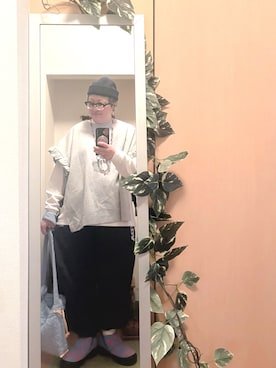 「アイテム（ベスト）」を使った、えちご屋さん（レディース・168cm・40代）の冬コーディネート