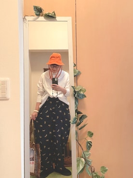 「虎柄」｜えちご屋さん（レディース・168cm）の秋コーディネート