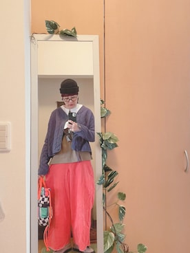 「casselini」｜「アイテム（ジャケット/アウター）」を使った、えちご屋さん（レディース・168cm）の秋コーディネート