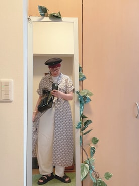「アイテム（ワンピース/ドレス）」を使った、えちご屋さん（レディース・168cm・40代）の夏コーディネート
