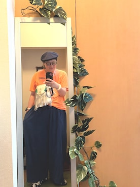 「LE VERNIS（ル・ベルニ）のアイテム」を使った、えちご屋さん（レディース・168cm）の夏コーディネート